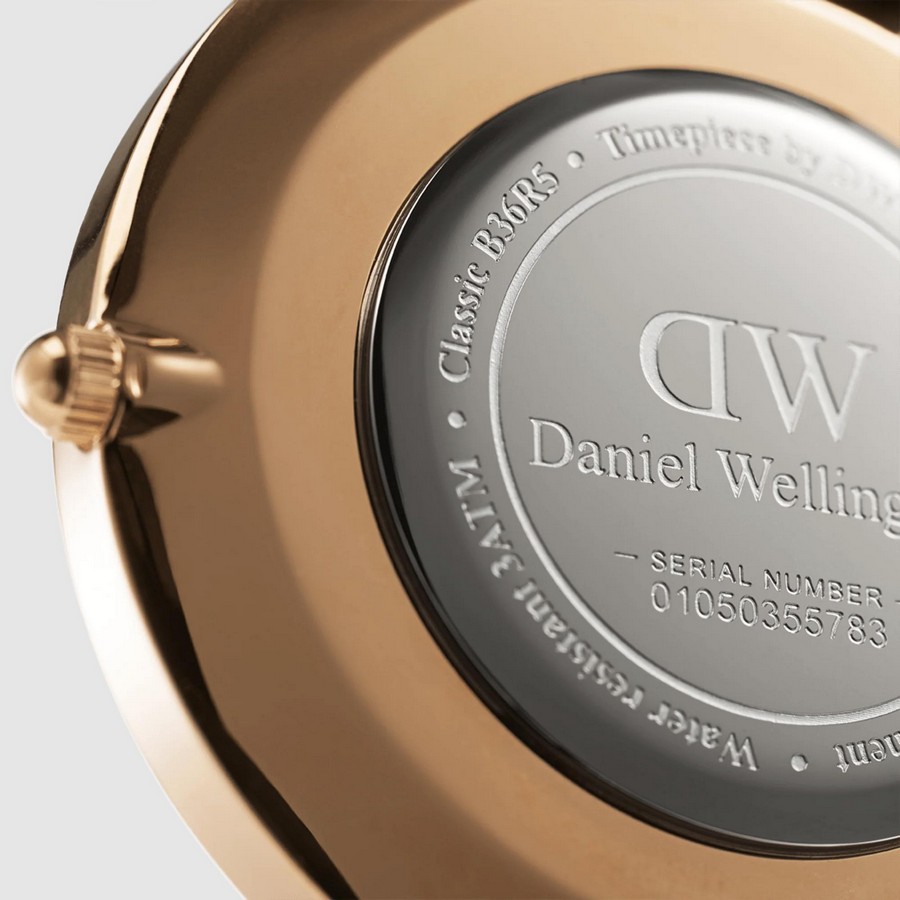 Đồng Hồ Dw Daniel Wallington Classic Dover Nam Đen Trắng